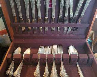 And a 12 pc set of International Sterling