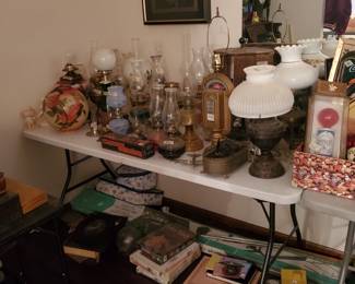 All types of hurricane lamps