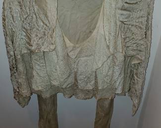 Roaring 20' beaded bolero/top and scarf