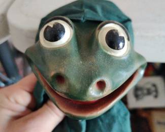 Vintage hand puppet