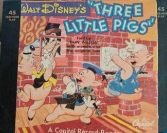 Kids books some with records....