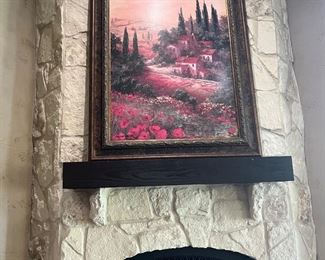 Large Tuscan painting