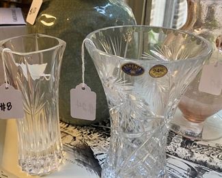Waterford, Chrysal and China from Sheffield and Mikasa barware and glassware