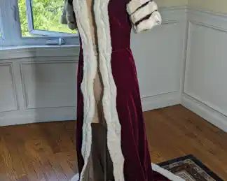 16.)  Coronation Robe  1 of 2 pieces.