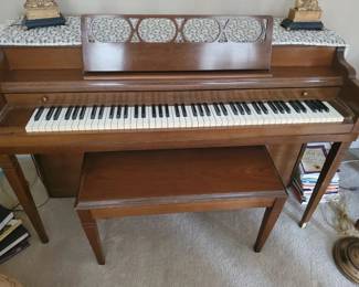 Spinet piano by Oscar Steinbach, St. Louis