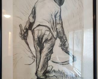 Unsigned Van Gogh print