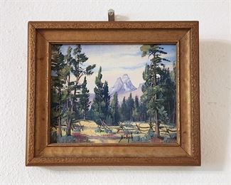 Marie Dorothy Dolph, Wyoming artist, paintings.