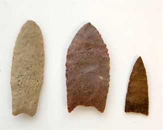 Several lots of Native American Indian artifacts from Wyoming