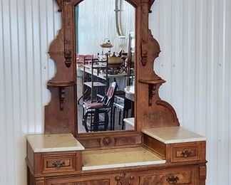 Victorian dresser.