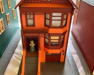 model railroad houses