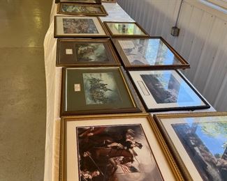 Many art prints