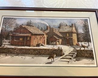 Signed N.P. Santoleri art print