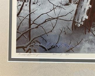 Signed N.P. Santoleri art print