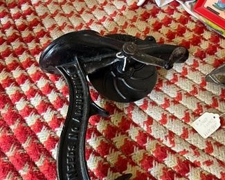Antique cherry pitter