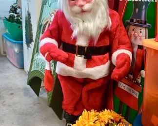 1950's Santa Decoration