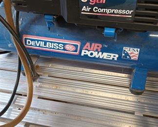 Devil Bliss Impact Series Three Gallon Air Compressor 1.5 H.P.