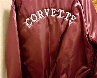 Dark Red Corvette Bomber Jacket