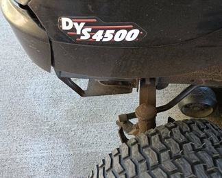 Craftsman Riding Lawn Mower - DYS 4500