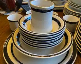 Haniwa Stone Ware - Blue Nordiska Design - Made in Japan