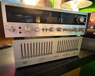 Vintage Pioneer stereo equipment