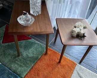 End tables - danish modern style