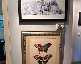 framed wall hangings