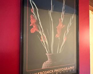 Framed flower photo