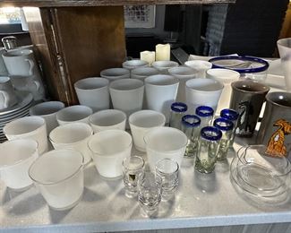 Misc glassware