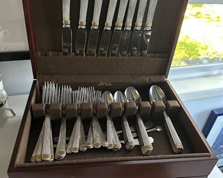 Christian Dior Gaudron Flateware service for 8