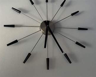 Mid Century wall clock