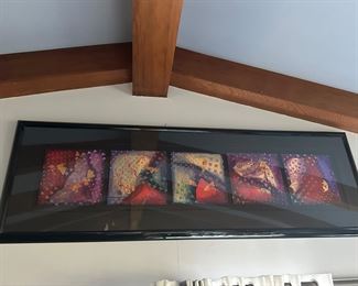 Signed Rowland mixed media