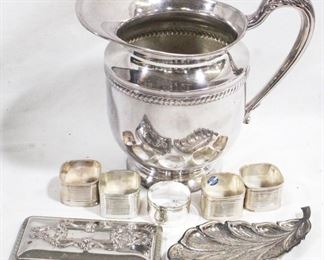 14 - Lot of Assorted Silver Plated Items
