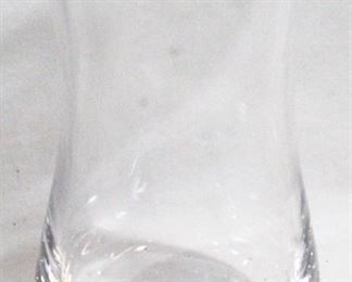 17 - Crystal Vase 11" tall
