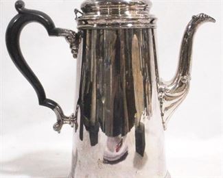 29 - Silver Plated Teapot 10" x 8.5"
