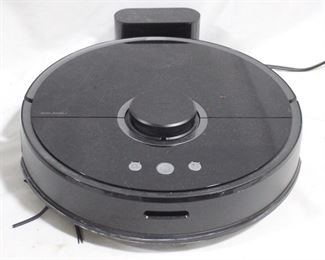 36 - Roborock Robot Vacuum w/ Base Charger 13.5" round
