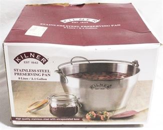 46 - 2.1 Gallon Kilner Preserving Pan in Box
