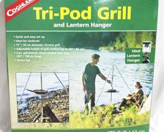 75 - Tri-Pod Grill and Lantern Hanger in Box

