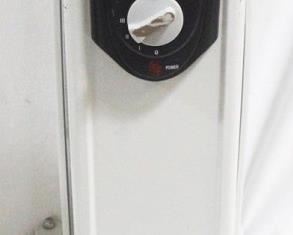 79 - Homebasix Space Heater 12" x 22" x 6"

