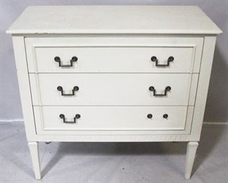 84 - 3-Drawer Chest (1 Pull Damaged) 35" x 16" x 34"
