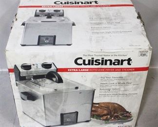 90 - Cuisinart Rotisserie Fryer and Steamer in Box
