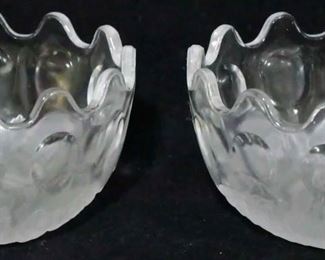 151x - 2 pc. Glass Bowls - 2.5" x 4.5"
