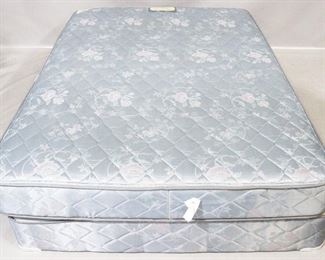 155 - Thomasville Queen Size Mattress/Box Spring 53" x 74"
