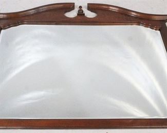 156 - Mahogany Mirror, 44" x 50"
