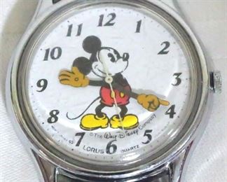519 - Lorus Mickey Mouse vintage watch, 8.5"
