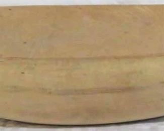 543 - Wooden dough bowl, 4 x 21.5 x 11
