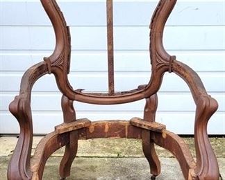 594 - Oversized Chair Frame 44 x 25 x 20
