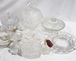 911 - Lot of Assorted Glass Items
