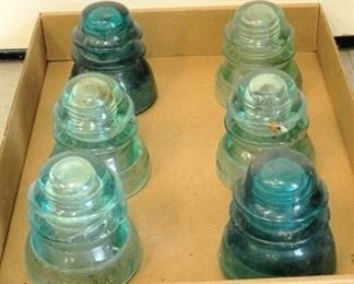 1527 - Lot of Glass Insulators
