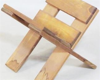2344 - Wood Stand, 13" x 12" x 14"
