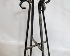 2405 - Wrought iron plant stand - 35 x 13 x 13
